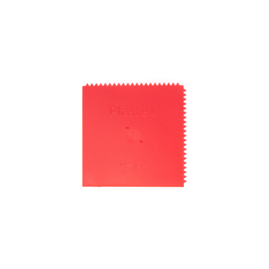 Red celcon 3"x3" comb spreader