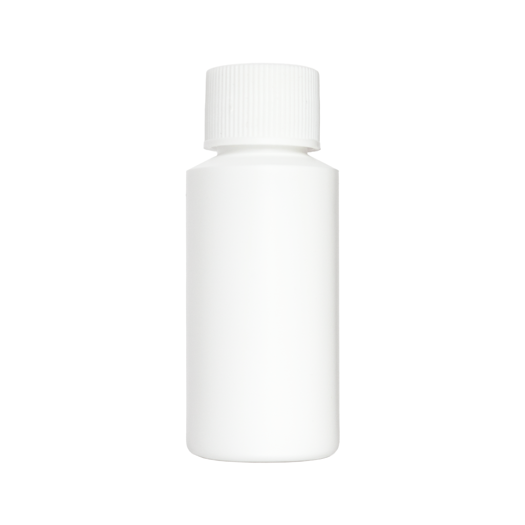 Image of 30mL white bottle container P-30ML-BOT-OW.